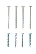 Hyllemonteringssett t/Rack-system hvit